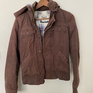 Brown TNA jacket size small